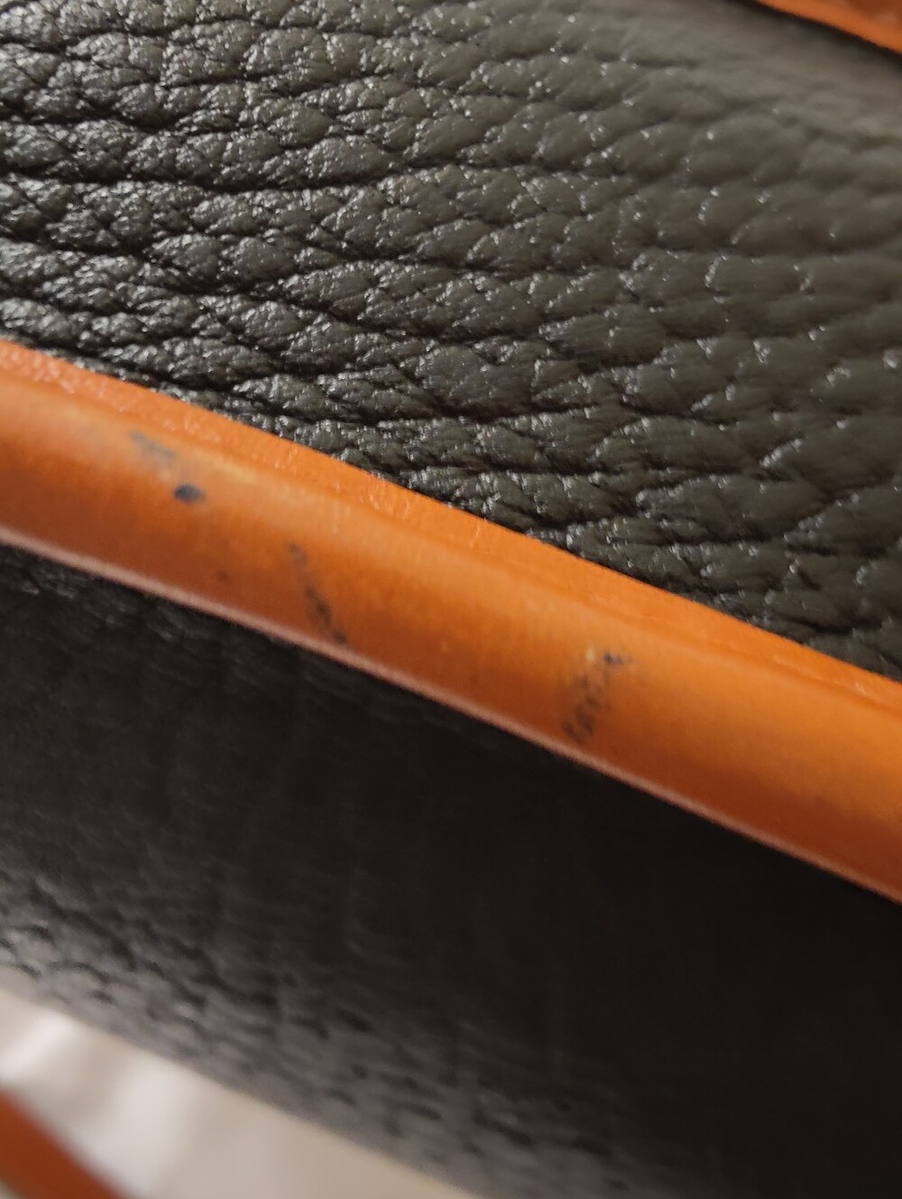 Vintage Dooney & Bourke Black Pebbled Leather Crossbody w/ Brass Duck medallion - Picture 11 of 15